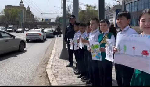 “Абайлаңыз, жүргізуші!” акциясы 