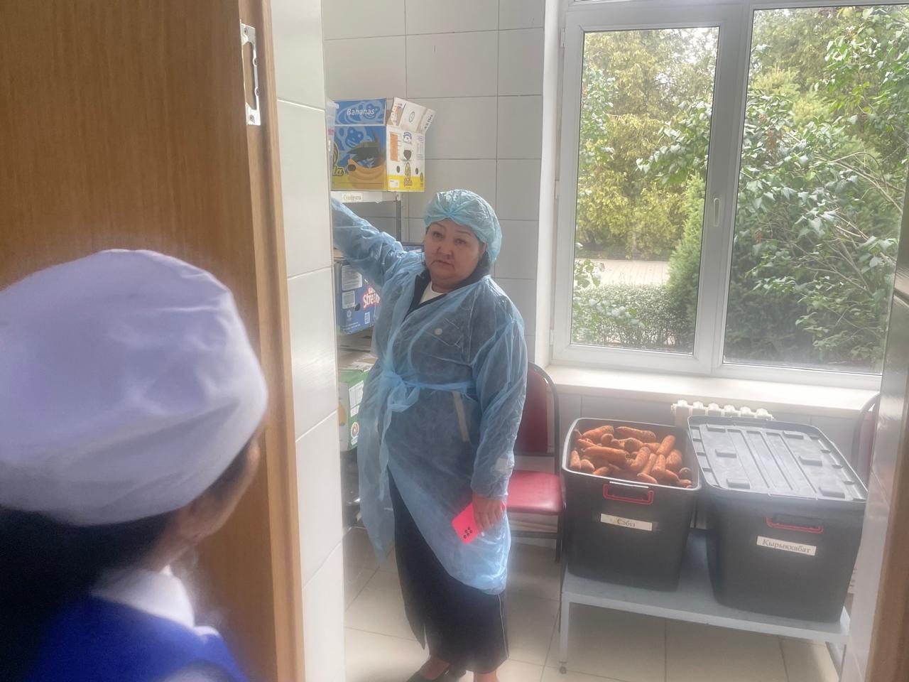 Тамақтану сапасын тексеру